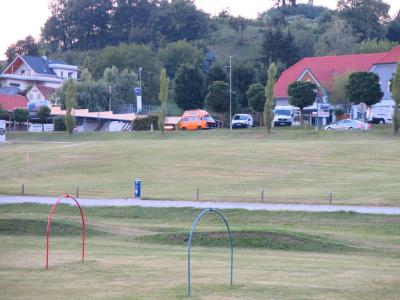 Our bus near the Motorikpark in Gamlitz Our bus near the Motorikpark in Gamlitz